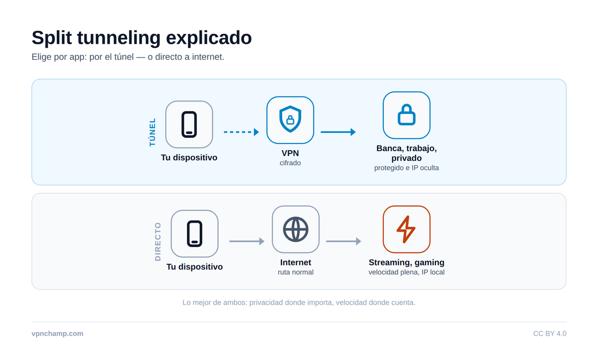 Split Tunneling: ventajas y desventajas – Infographic
